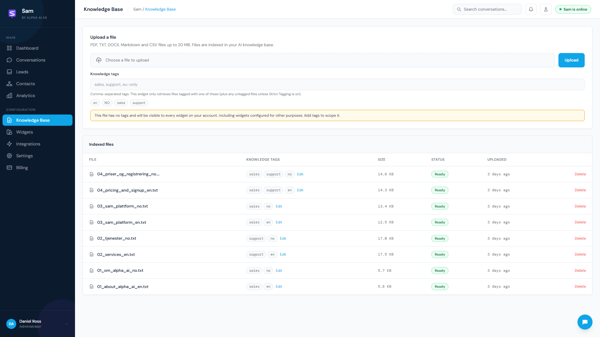 Knowledge base